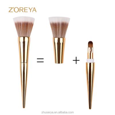 China Angular blush custom eyeshadow base shiny gold private label other makeup brushes makeups for sale