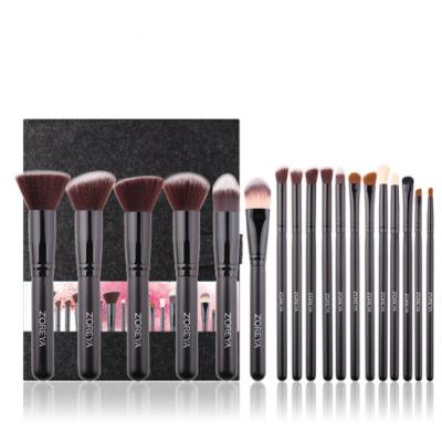 China Angular Blush Makeup Brush 2020 Professional Makeup Brush Eighteen Pcs Makeup Brush Set for sale