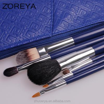 China Angular Blush Korean Style Make Up Alluminum Private Label Goat Hair 2400 Welcome Set Of Makeup Brushes Cosmetics Products Free Samples for sale