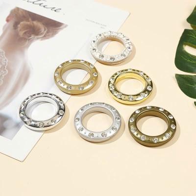 China Cheap High Quality Decorative Curtain Ring Plastic Curtain Ring in Fashion Curtain Fancy for sale