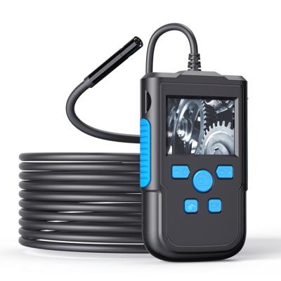 China Waterproof / Waterproof Double Lens Pipe Borescope 2.4 Inch IPS Screen Auto Inspection Visual Industrial Endoscope Camera for sale