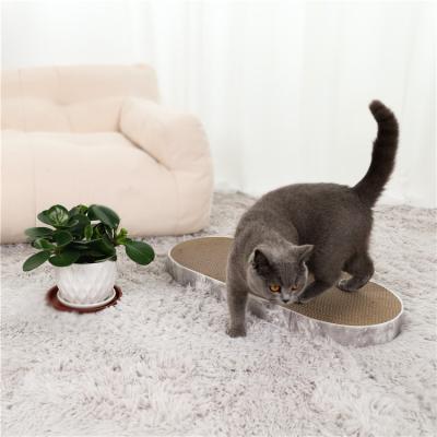 China Hot Stocked Popular Luxury Game Cat Climbing Rack Scratching Board Interactive Pet Cat Boarding From China for sale