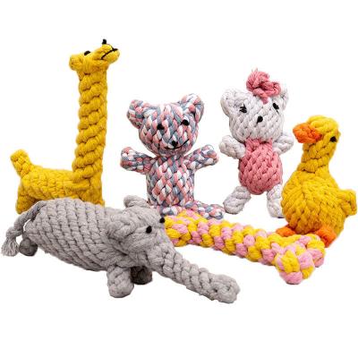 China Cotton Sustainable Funny Rope Strong Pet Toys Eco-friendly Interactive Pet Toy Dog Toys Pet Accessories for sale