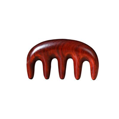 China Sandralwood Hair Comb Anti-Static Scalp Massage Big Fine Coarse Teeth Home Hair Loss Therapy Tool for sale