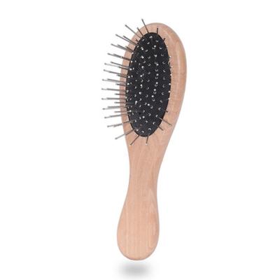 China Hot Sales Nondisposable Custom Wood Hair Massage Combs Wig Straighten Hair Brushes Dog Cat Care for sale