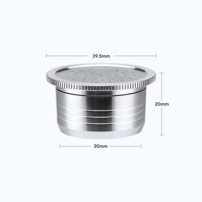 China Metal Capsule Transitional Reusable Coffee Filter For Segafredo 3 C.A. 231e Machine 304 Stainless Steel for sale