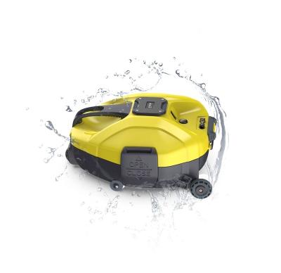 China poolelf JET10 Outdoor Underwater Swimming Pool Cleaner Swimming Pool Automatic Wireless Robotic Pool Vacuum Cleaner for sale