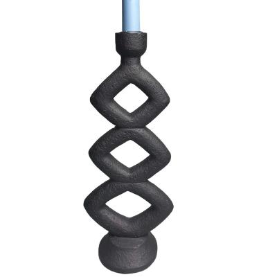 China Worldwide Creative Modern Elegant Resin Candle Holder Candlestick For Home Decoration Gift for sale