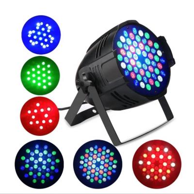 China Factory Price Stage Led Par Light 54pcs 3W Red Green Blue Garden Led Light RGB High Brightness for sale