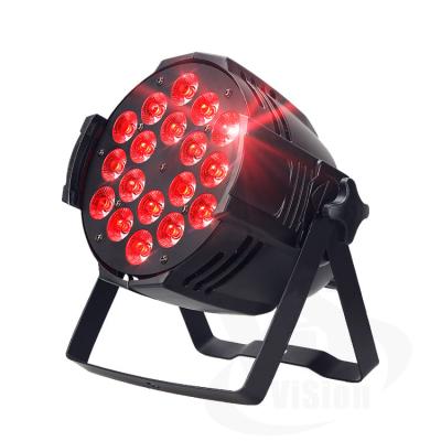 China High quality sports stadiums low price par stage light 18pcs 10W 12W 4in1 5in1 cob light for wedding washing efffect for sale