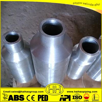 China Carbon Steel Plug Weld Stamped Nipple for sale