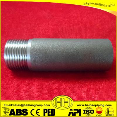 China NPT/BSPT Nipple (Thread-a-end Carbon Steel Pipe Toe) for sale