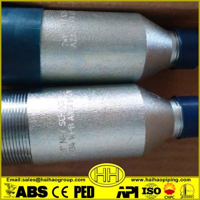 China Petroleum NPT SCHXS/SCHXXS A234 WPB ANSI B16.11 Pipe Thread Swage Nipple for sale