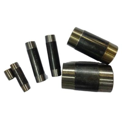 China ASME DN16 SCH80 threaded both end pipe nipple for sale