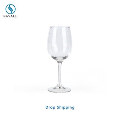 China Custom Lead Free Luxury Crystal Wine Glass Stablize Savall HoReCa Tumbler Wine Glass For Bar Hotel Stemless Wine Glasses for sale