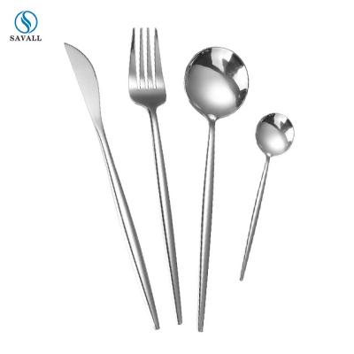 China Savall HoReCa Viable Manufacturers Food Supplies Wholesale Western High Quality Pocket Tableware Fork Knife Sets For Hotels for sale