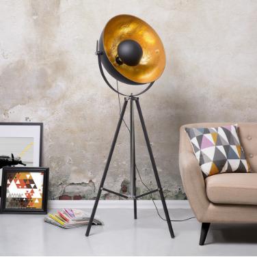 China Wholesale Floor Lamp Industrial Globe Tripod Floor Light Project Floor Lamp Floor Lamps Stand for sale