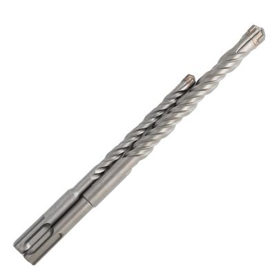 China Masonry Drilling Jiangsu tiangong Cutting Tool Manufacturer Cross Tip Double Spline Max SDS Plus Hammer Drill Bit For Concrete Rock for sale