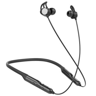 China Ear Hook IPX5 Sport BT 5.0 Neckband Band Earphones Wireless Magnetic Handfree Bass Bluetooth Headset In-ear for sale