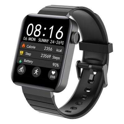 China Newest Touch Screen Amazon Smart Watch Sports Wristband Wristband Fitness Tracker Health Sports Watch Black for sale