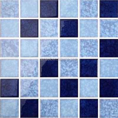 China Cheap parquet factory direct stock porcelain pool slab mosaic for sale