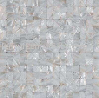 China Natural Pure White Pearl Shell Mosaic Floor/Wall/Pool for sale