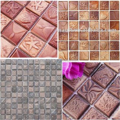 China Most popular parquet natural ceramic mosaic for kitchen and bathroom for sale