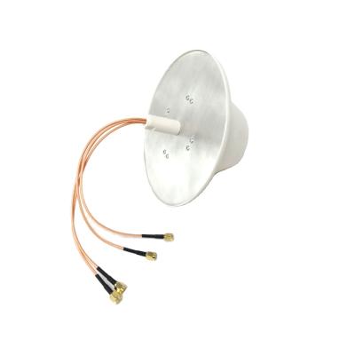 China Factory 2.4/5.8G Frequency 5DBi MIMO Ceiling Antenna With SMA Connector 185x85mm for sale