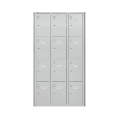 China Eco-friendly Steel 12 Door Locker Office Locker Closet Wardorb for sale