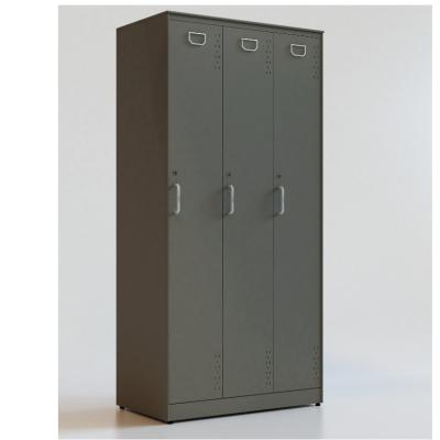 China Mordern Steel Clothing Metal Locker Wardrobe For Office Furniture for sale