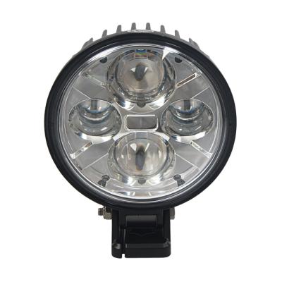 China Aluminum Housing With E-Mark 6 Inch Round Led Headlight 9-32V 3000 LM Led Driving Light for sale