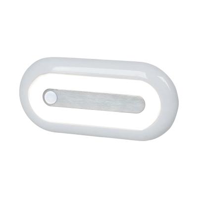 China Touch switch; WEAK ; In Gone (PIR) Led Interior Lighting Oval Shine Reading Light Adjustable Caravan Light for sale