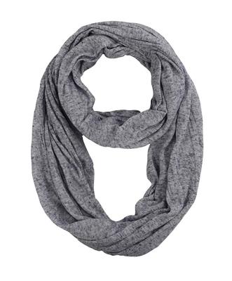 China Gray Solid Heather Cotton Tank Top Plaid Infinity Scarf Knit for sale