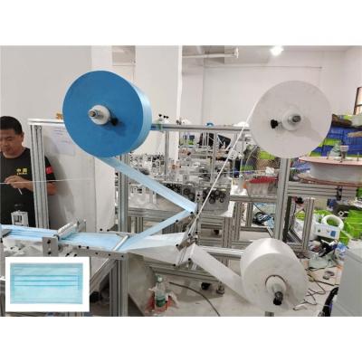 China Disposable Face Mask Making Cheapest Nonwoven Automatic Medical Face Mask Making Machine, Face-Mask-Making-Machine for sale