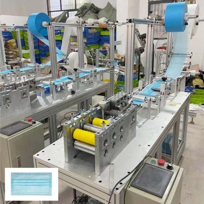 China Disposable Face Mask Making Cheapest Nonwoven Automatic Medical Face Mask Making Machine, Face-Mask-Making-Machine for sale