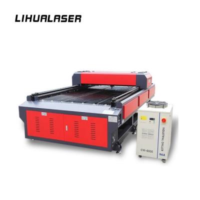 China Lihua 4x8 Acrylic Wood Veneer Plywood Fabric 1325 CO2 CNC Laser Cutting and Engraving Machine for sale