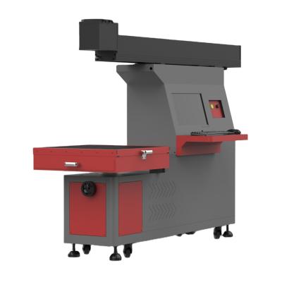 China Lihua Large Area Jeans Wood Fabric Galvo CO2 Laser Engraving Machine Price Water Cooled for sale