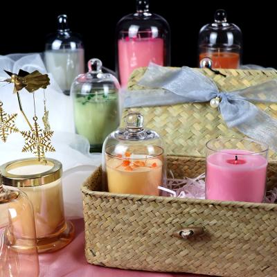 China Custom Birthdays Birthdays Private Label Crystal Scented Candle Luxury Factory Aromatherapy Jar Soy Wax Candle for sale