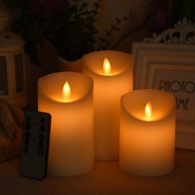 China 2021 Vintage Flameless Candle Battery Control Flameless Decorated Led Lights for sale