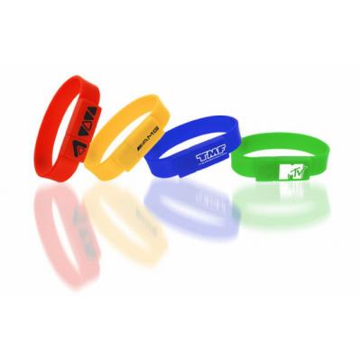 China Convenient Wristband Stick Wristband USB Flash Memory Pen Drive for sale