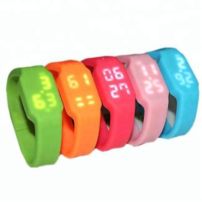 China Popular Rectangle Wristband USB Training Instant Wristwatch with LED for 4/8/16gb for sale