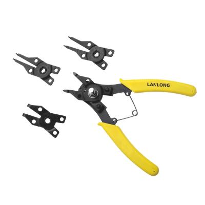 China High Quality LONG Circlip LAN Circle Clip Pliers Set for sale