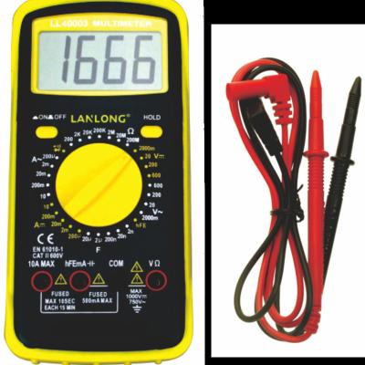 China High-precision Current Voltage Mulit-purpose Digital Multimeter Anti-burning Current Meter AC and DC Resistance for sale