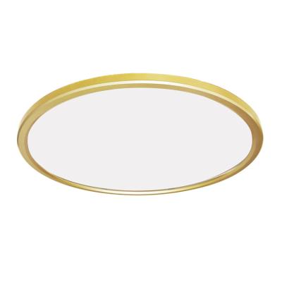 China Surface Mounted New Design Surface Mounted Modern Color Temperature Changing Panel Led Ceiling Lamp CCT Changing Light for sale