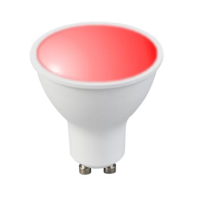 China Hanlux Residential Spotlight CCT Smart Dimmable Color Changing 3000K-6500K 5W GU10 Down Spot LED Bulb for sale