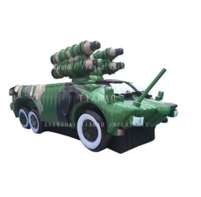 China Inflatable Simulated Exercise Decoy Rocket Artillery Launcher, Inflatable Exercise Model for sale