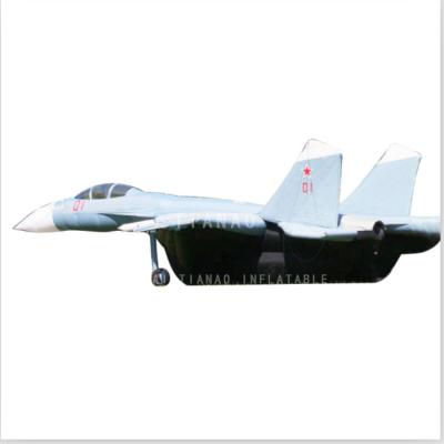 China Exercise Lure Customized Simulation Inflatable Fighter For Exercise Lure for sale