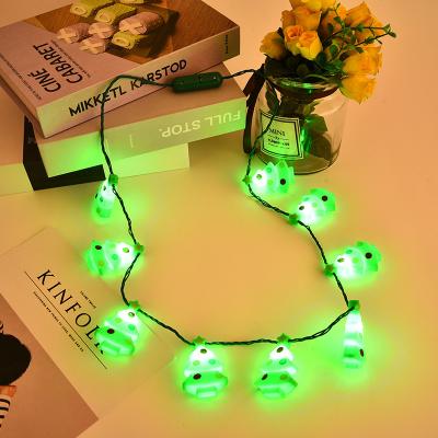 China Fast Flashing OEM Plastic Christmas Tree With Led Lights Included Light Collars With Trees Electronic Collar for sale