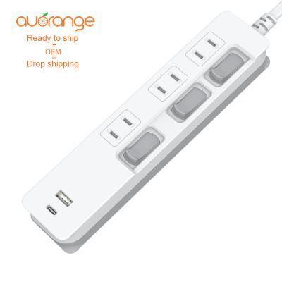 China New Hospital Trend UK Charger Extension Wall Socket 3 Way Outlet US Plug Power Strip Surge Protector Power Strip for sale