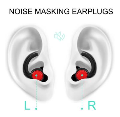 China Original factory newest hearing protection noise canceling ear plugs for sleep silicone for sale